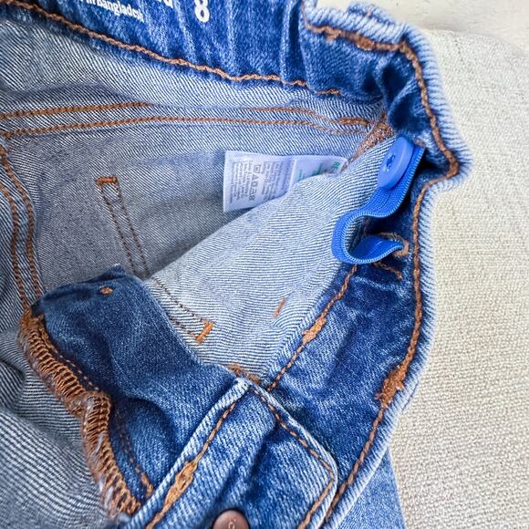 Crewcuts Girl's Straight Leg Jeans VGUC 8 - Picture 4 of 7